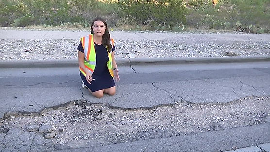 Potholes cover roads following week of storms